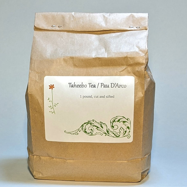 Taheebo Wellness Tea 1lb Pure Pau d'Arco from Brazil